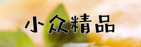 小眾精品&不是特別出名的書
